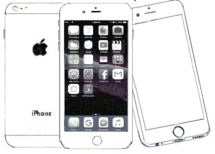 drow of iphone