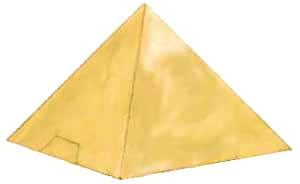 How to make an Egyptian pyramid
