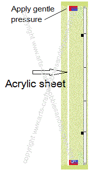 Secondary glazing Acrylic sheet insertion