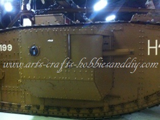 Model WWI MKIV Landship. How to make a WWI Landship