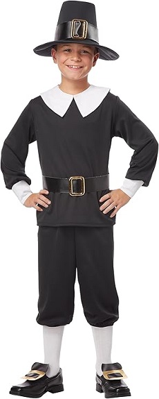 California-Costumes-Pilgrim-Costume-Medium