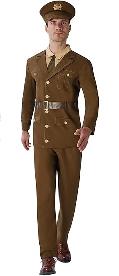 Official WW1 Soldier, Adult Fancy Dress