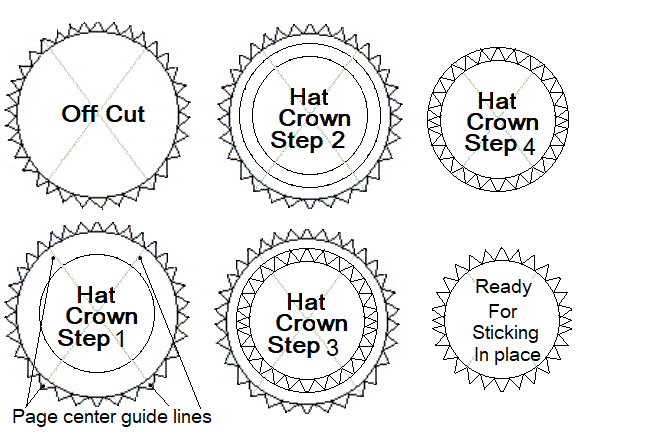 How to make a crown template